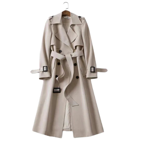 Ema™ | Ladies Double Row Button Coat