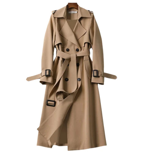 Ema™ | Ladies Double Row Button Coat