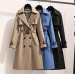 Ema™ | Ladies Double Row Button Coat