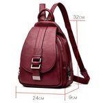 Women Multifunction Backpacks Sling Bag Shoulder Bag