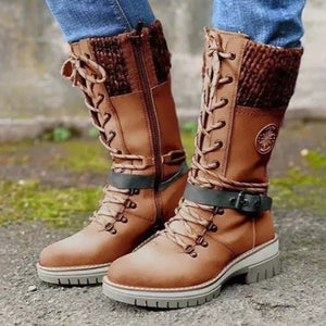 Waterproof Knee Snow Boots for women