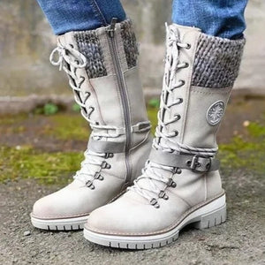 Waterproof Knee Snow Boots for women