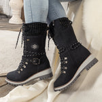 Waterproof Knee Snow Boots for women